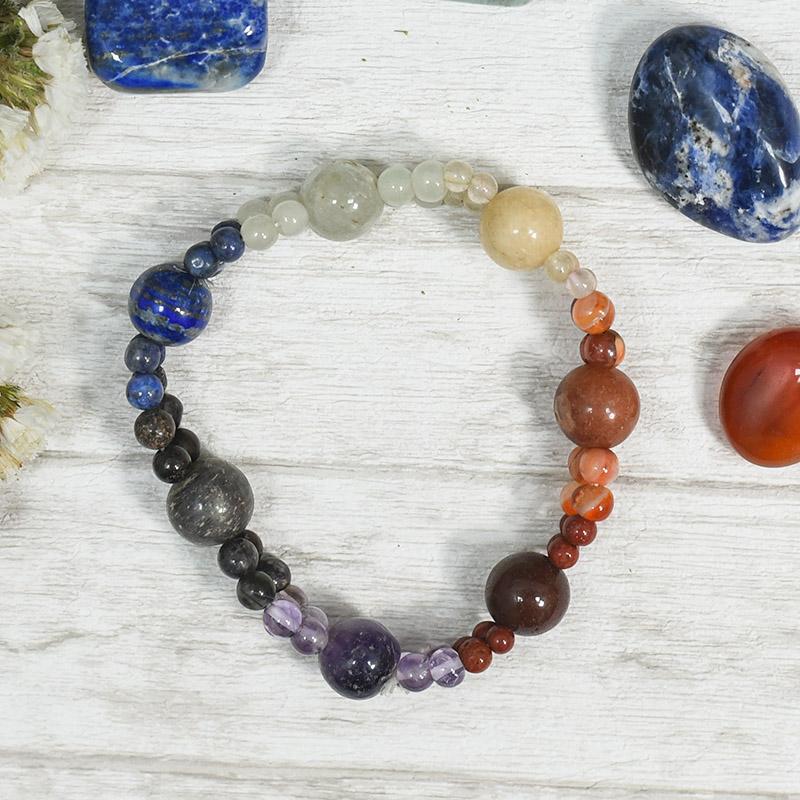 7 Chakra Beaded Bracelet