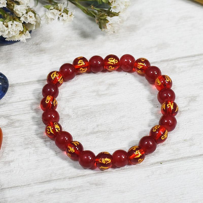 OM MANI PADME HUM Stone Tibetan Band/Bracelet