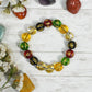 Om Mani Padme Hum Carved Gemstone Bracelet⎮Tibetan Holy Mantra