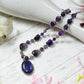 Amethyst Crystal Pendant Necklace