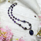 Amethyst Crystal Pendant Necklace