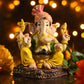Handcrafted Elegant Polyresin Lord Ganesh Murti
