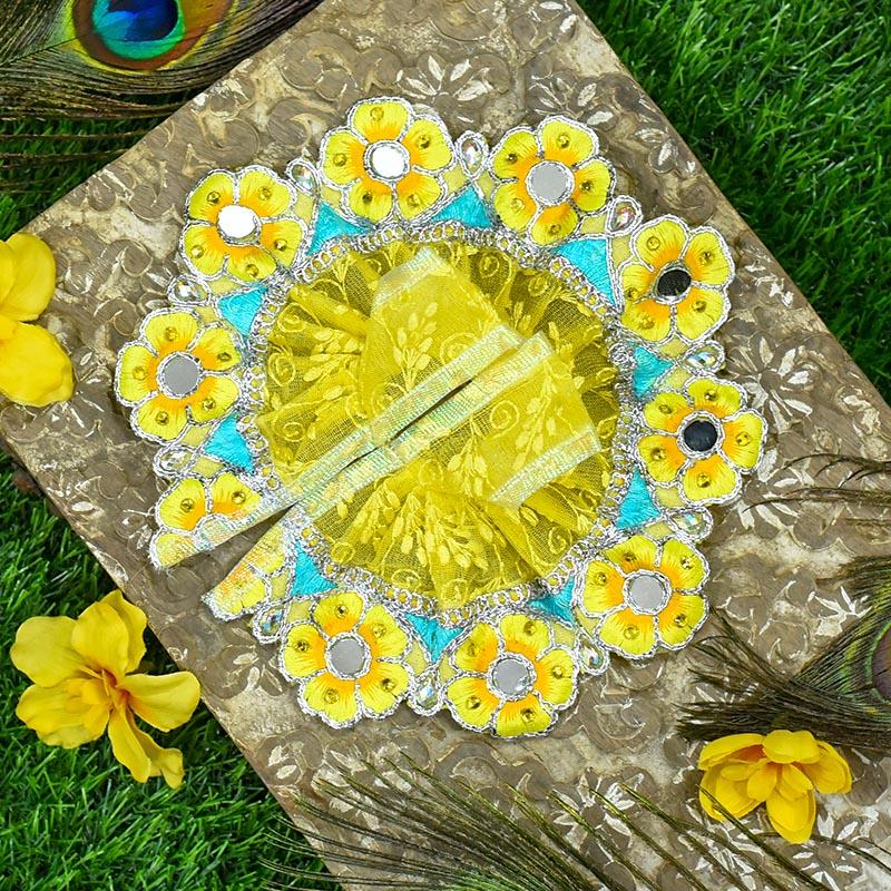 Pretty Floral Laddu Gopal Poshak