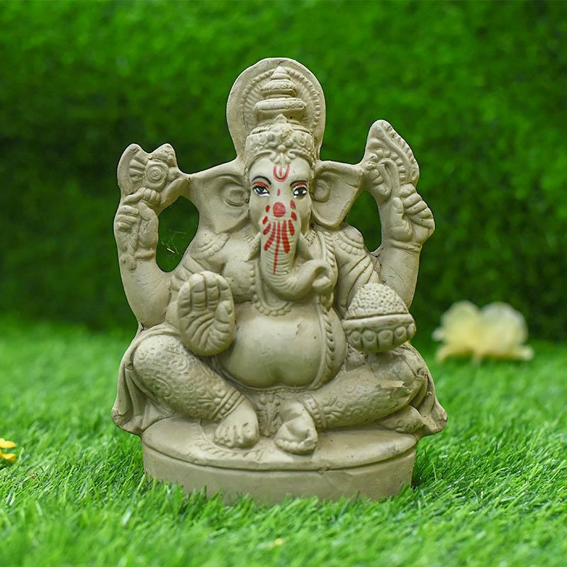 6INCH Yagnakaya Eco-Friendly Ganpati | Plant-A-Ganesha