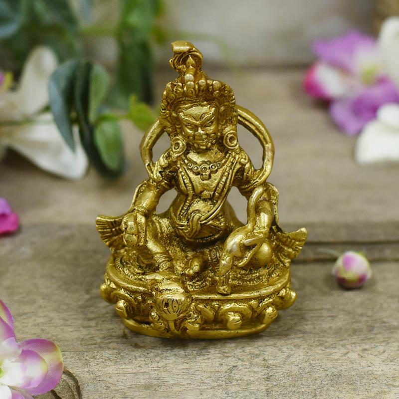 Antique Brass Kuber Idol