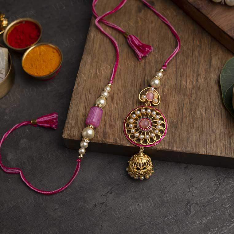 Ravishing Pearl Bhaiya Bhabhi Rakhi