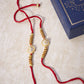 "Om" Opalescent Rakhi (Set of 2)
