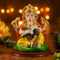 Shri Ganesha Idol With Holy Text