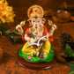Shri Ganesha Idol With Holy Text