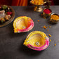 6INCH Allure Eco Friendly Diya (Set of 2)