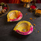 6INCH Allure Eco Friendly Diya (Set of 2)