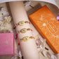 Oval Shaped Rakhi (Set Of 3)