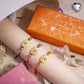 Oval Shaped Rakhi (Set Of 3)