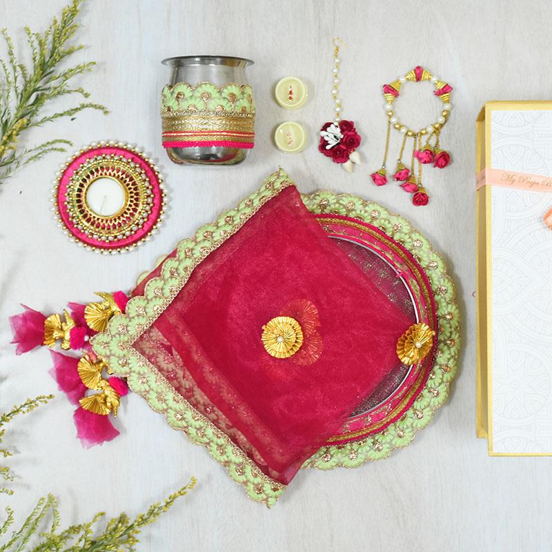 My Stylish Karwa Chauth Box (Rani & Mint)