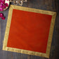 45x45 PUJA AASAN (ORANGE)