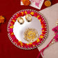 Swastik Pompom Roli Akshat Thali