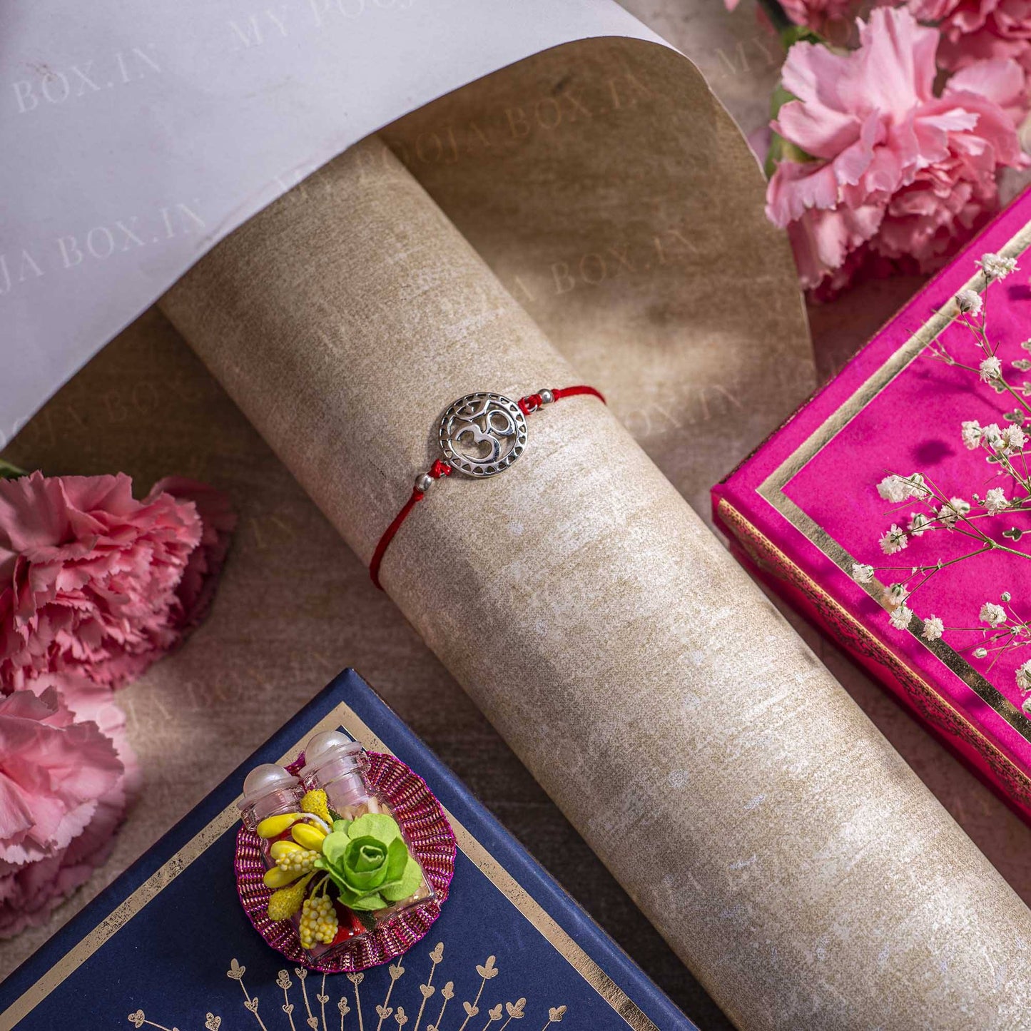 925 Silver OM Rakhi