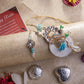 Glittering Bhaiya Bhabhi Rakhi Set
