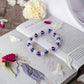 Rose Quartz & Turkish Evil Eye Bracelet