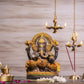 Chic Brass Ganesh Idol