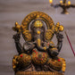 Chic Brass Ganesh Idol