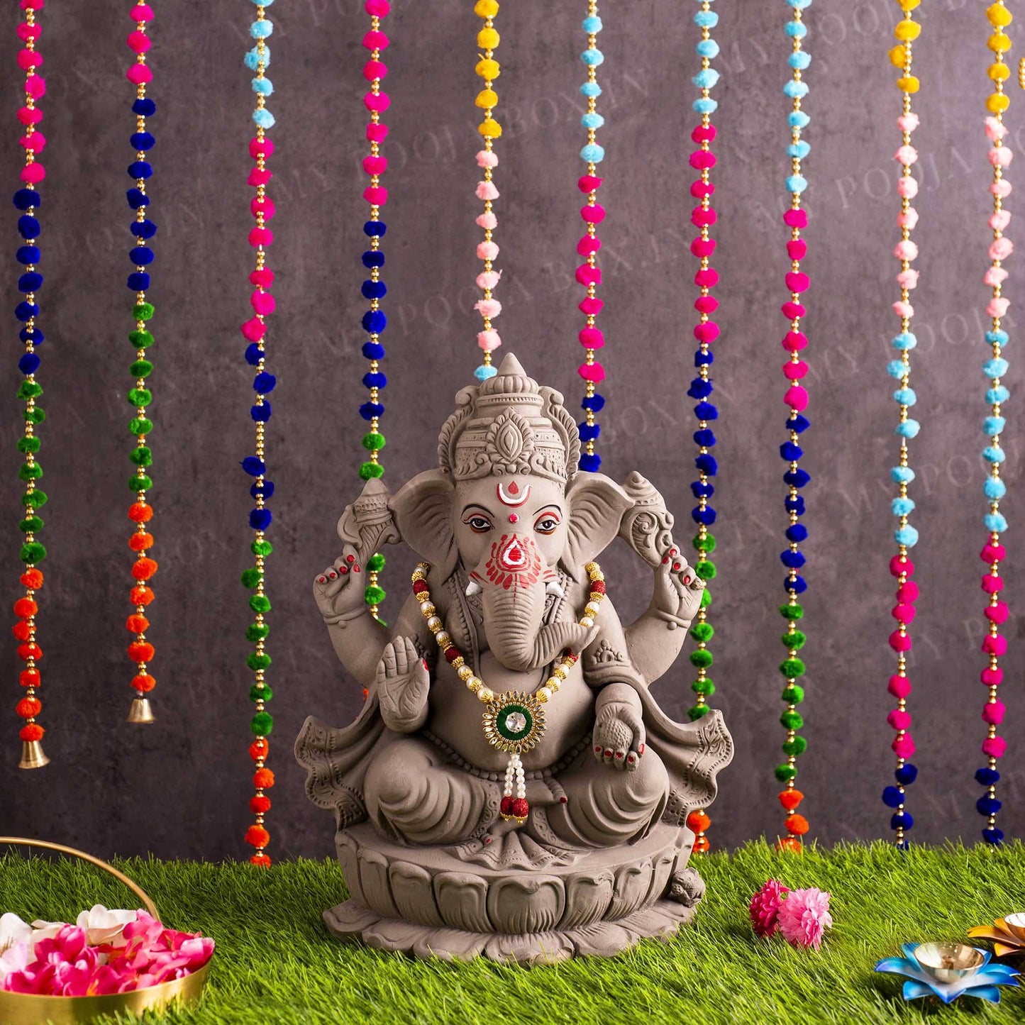 Set of 5 Colorful Backdrop Decoration