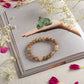 Peach Moonstone Bracelet⎮Strengthens Sixth Sense