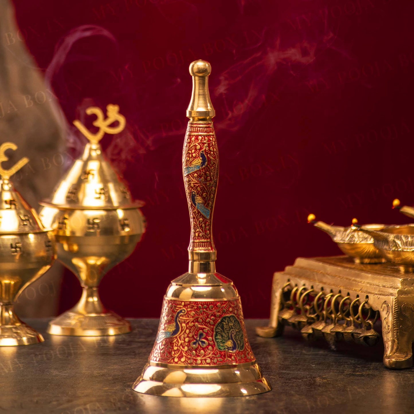Designer Brass Pooja Bell