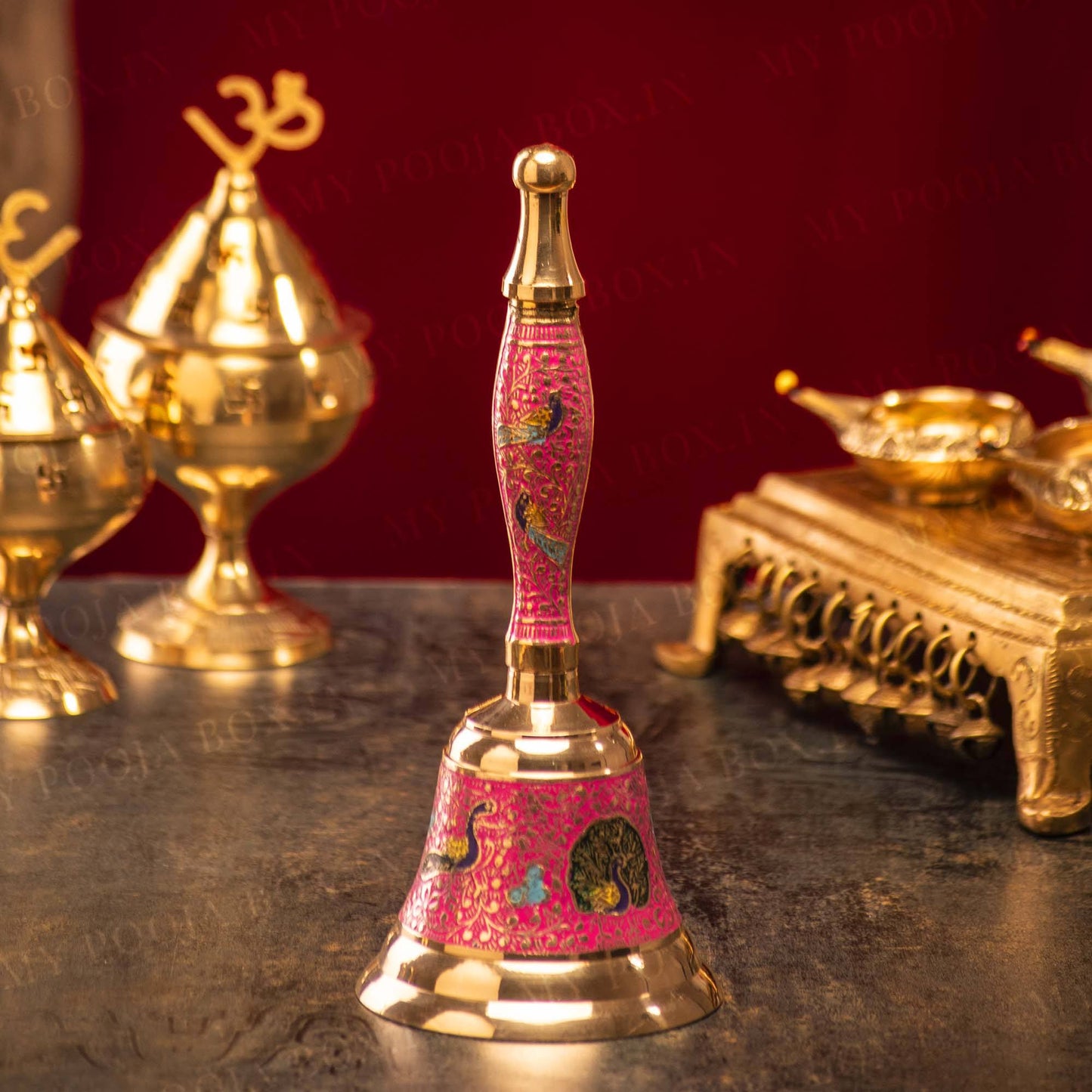 Designer Brass Pooja Bell