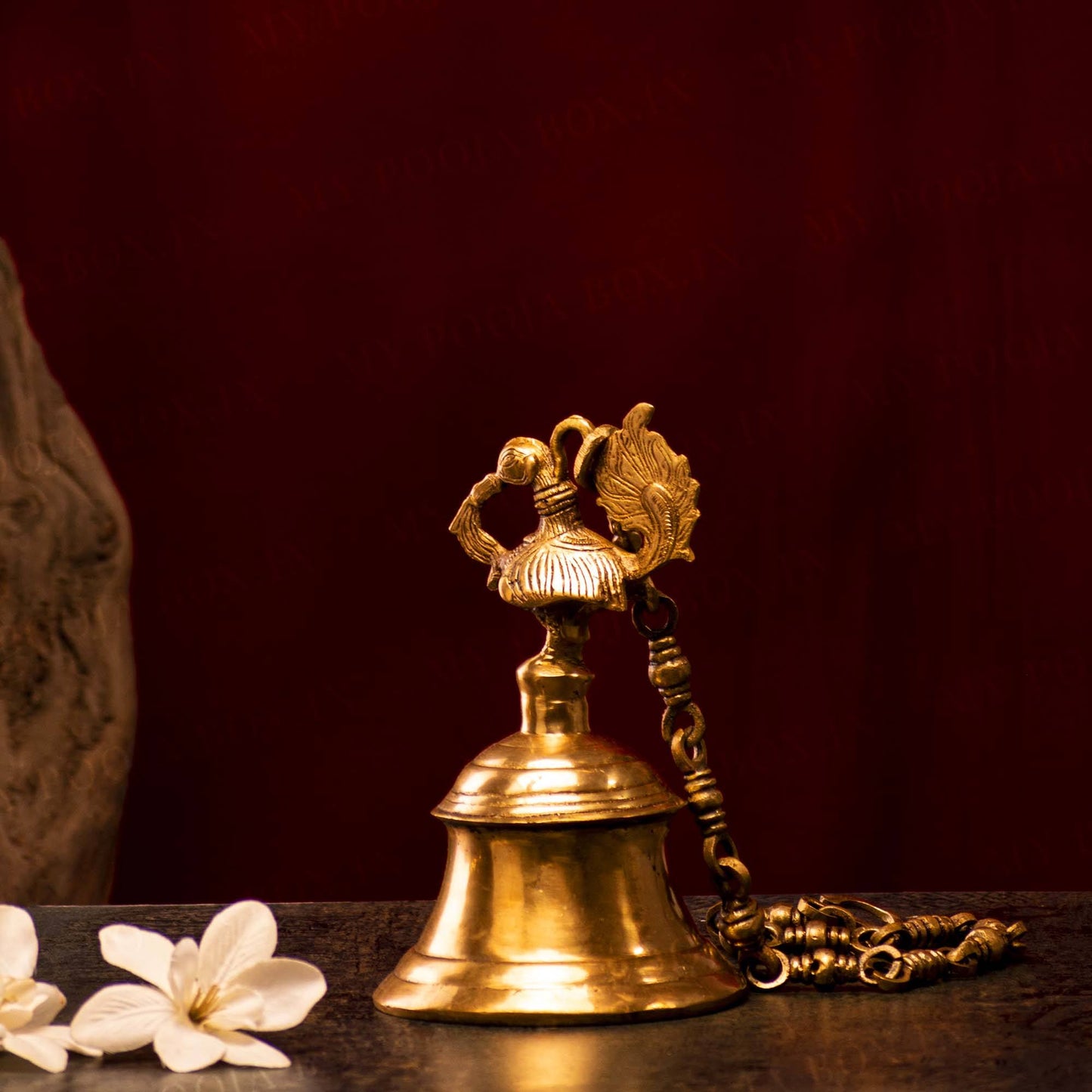 Handicrafted Brass Hanging Peacock Bell
