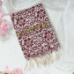 Beautiful Floral Pattern Kota Check Dupatta
