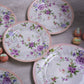 Garden Floral Dessert Plates (Set Of 8)