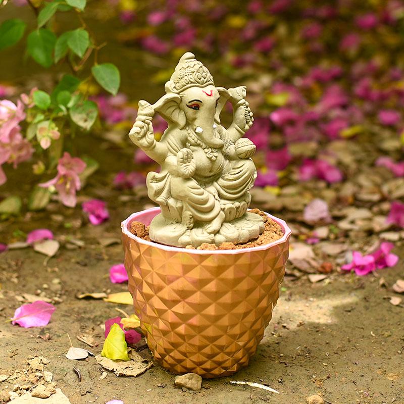 6INCH Eco-Friendly Ganpati for Ganesh Chaturthi