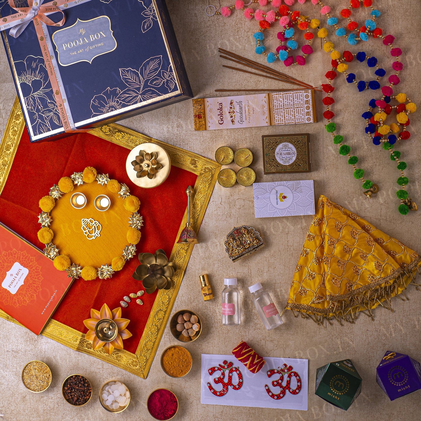 Subh Harsha Diwali Pooja Box