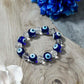 Feng Shui Turkish Evil Eye and Diamond Cut Clear Quartz