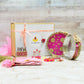Pink Camellia Bridal Box