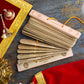 Vintage Handcrafted Palm Leaf Shrimad Bhagvad Gita Scroll
