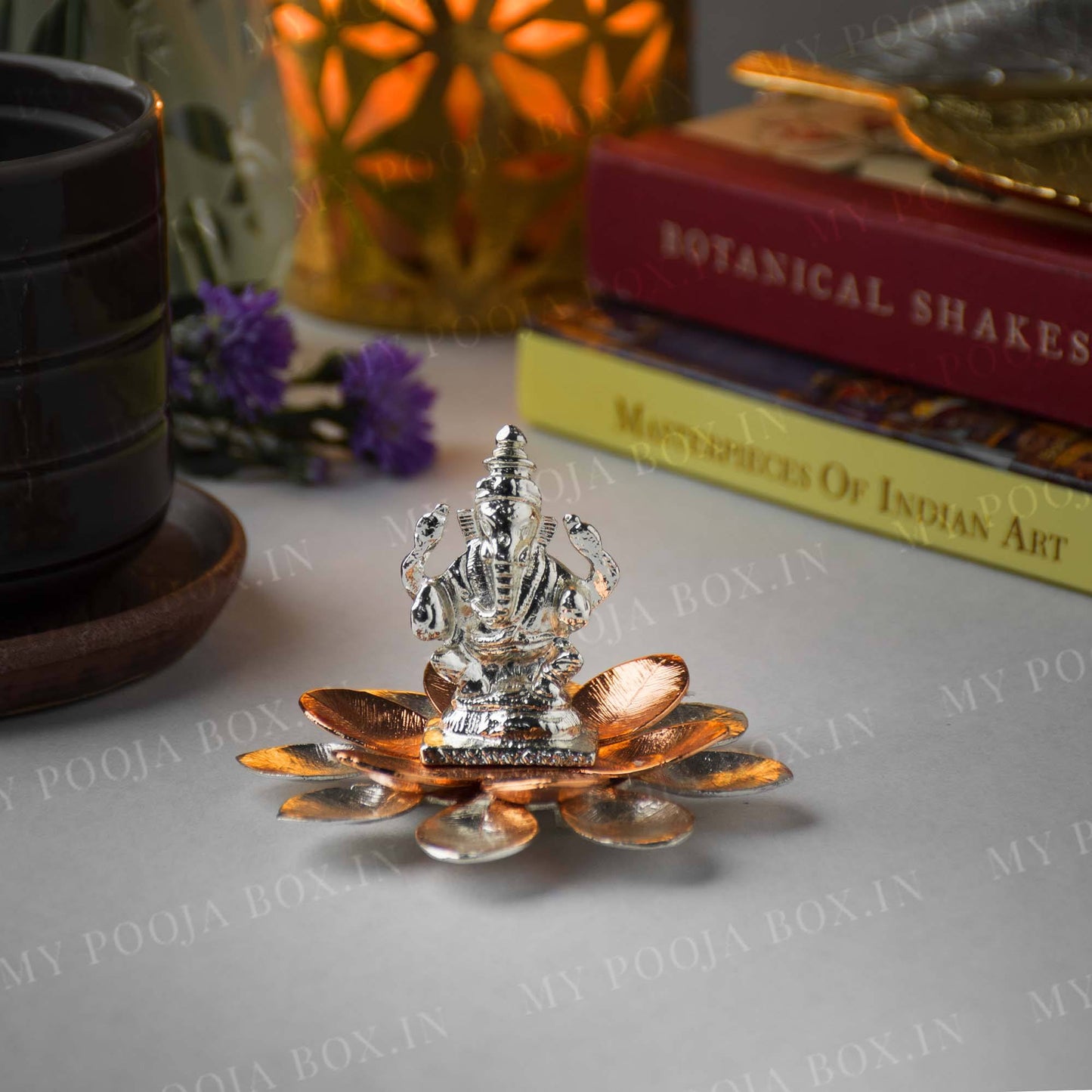 Exclusive Silver Plated Lord Ganesh Idol