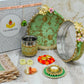 Beautiful Mint Daisy Karwa Chauth Box