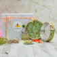 Beautiful Mint Daisy Karwa Chauth Box