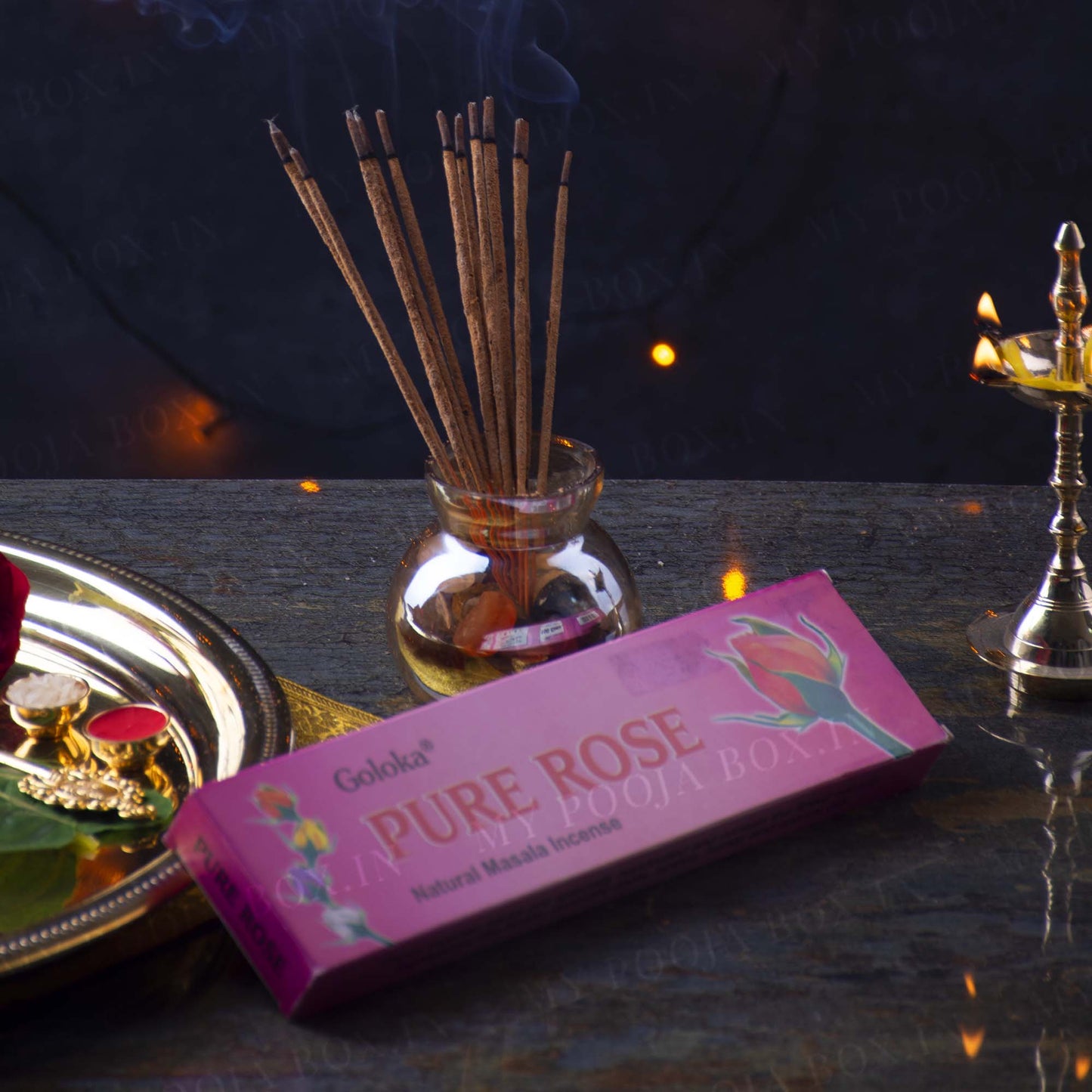 Goloka Pure Rose Agarbatti