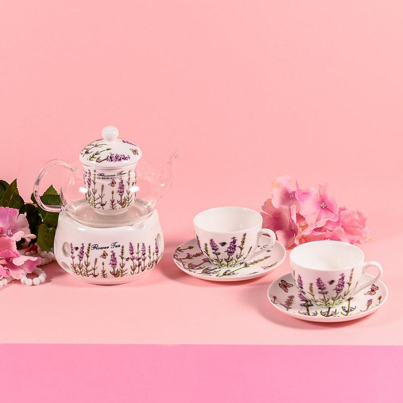 Vintage Flora Tea Gift Set