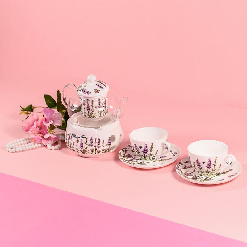 Vintage Flora Tea Gift Set
