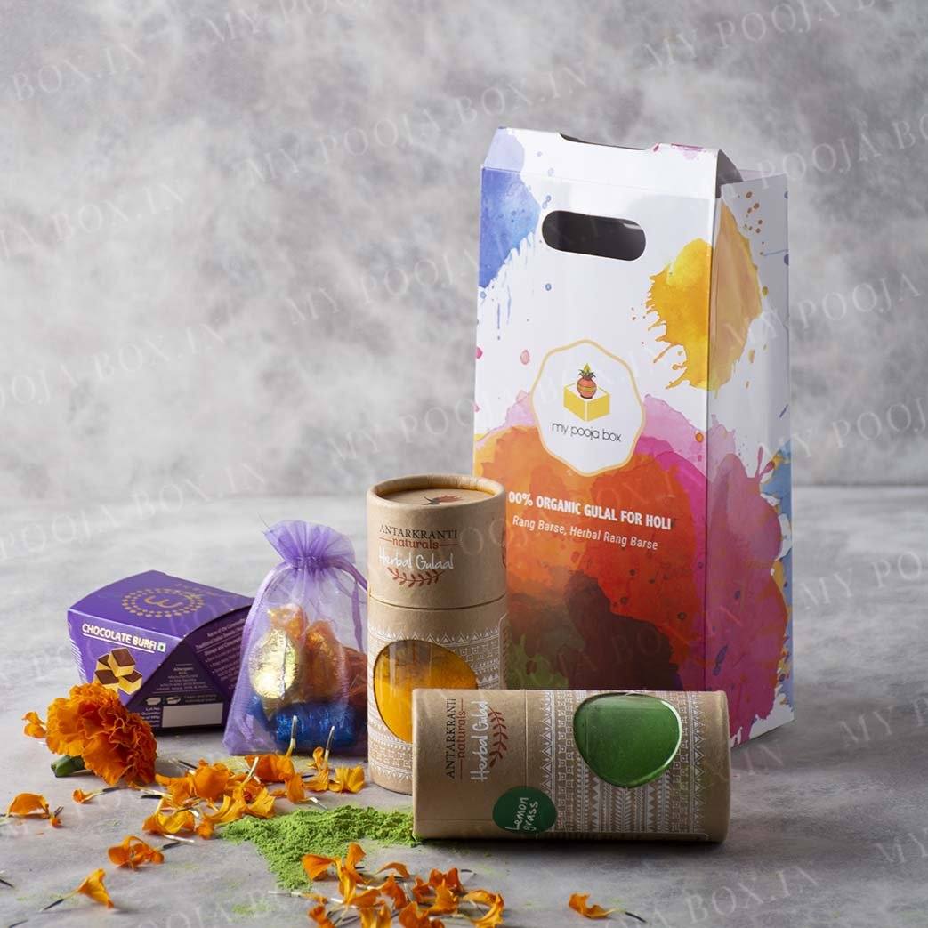 My Colourful Herbal Gulaal/Color Holi Box