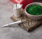 Silver Plated Pichkari with Bucket