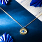 Evil Eye Pendant Necklace for Wealth