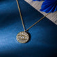 Crystal Studded Evil Eye Pendant Necklace
