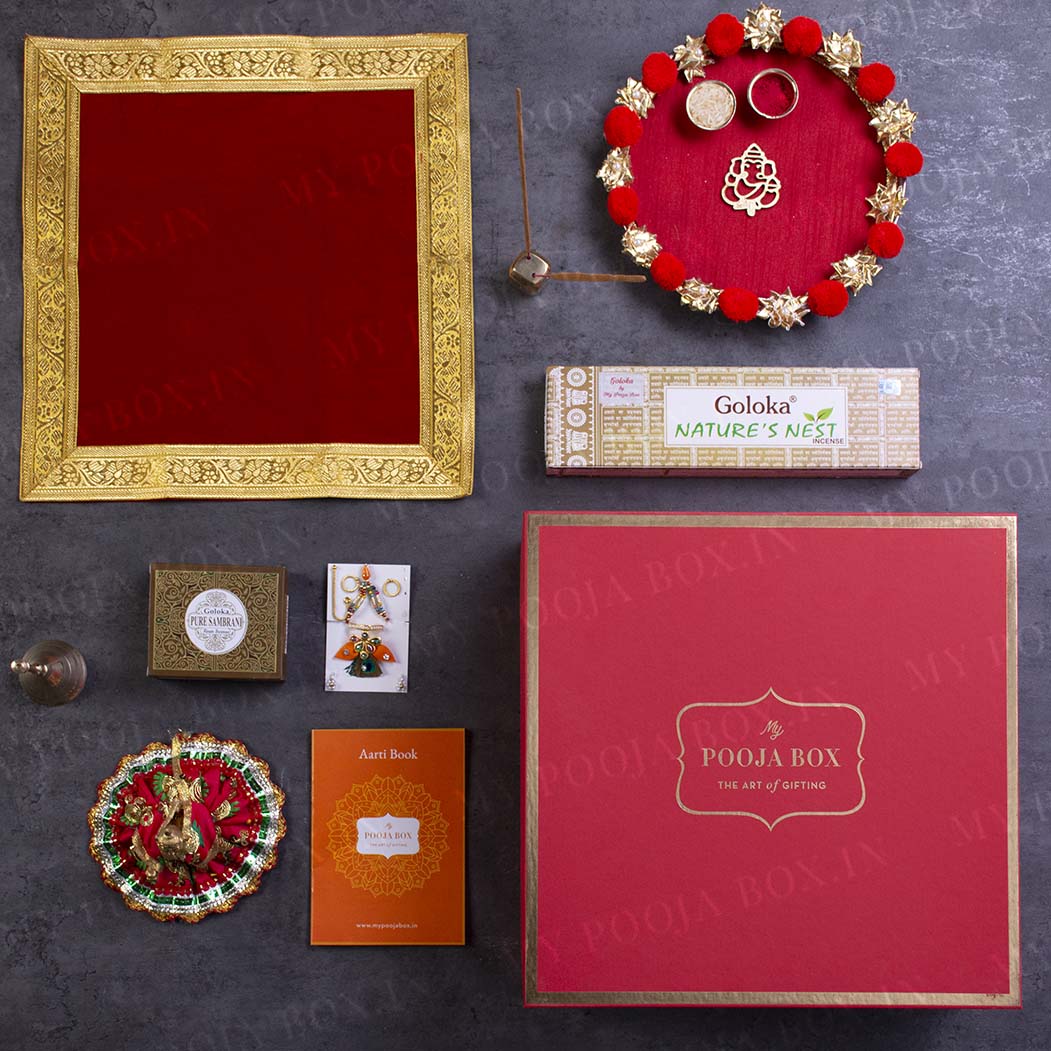 My Janmashtami Box with Laddu Gopal (Large)