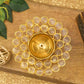 Crystal Embellished Brass Diya
