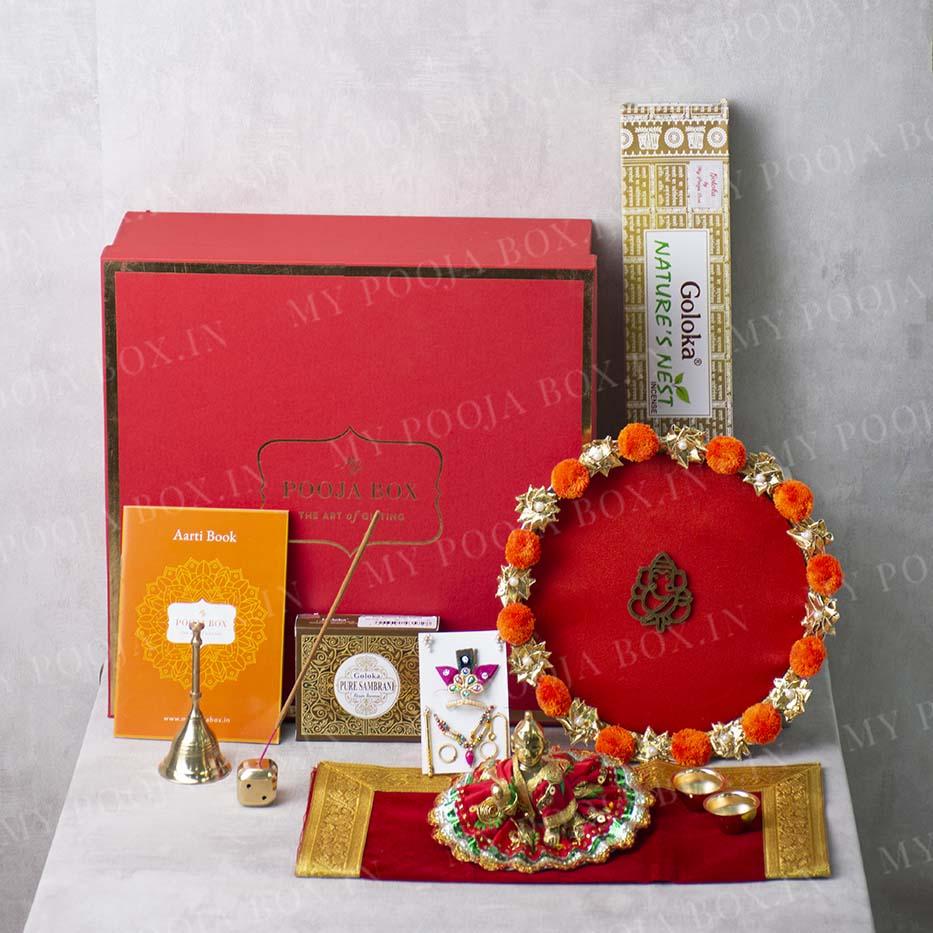 My Janmashtami Box with Laddu Gopal (Large)